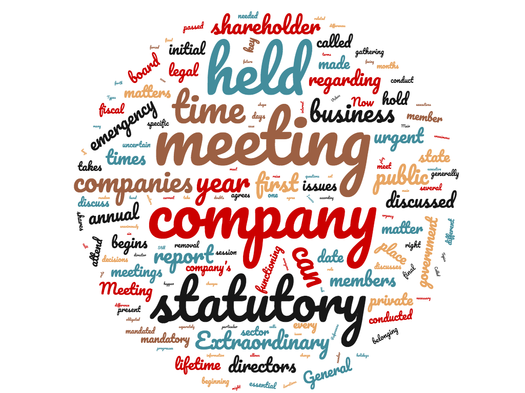 What are the different kinds of meetings of the shareholders of a