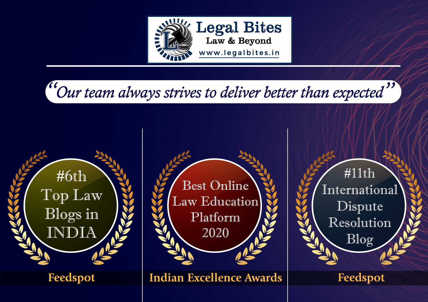 Legal Bites, a tour de force