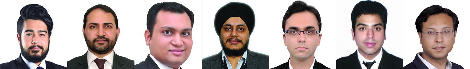 New AZB partners: Handa, Singh, Jalan, Ajmani, Bahl, Maini, Sawhney (l. to r.)