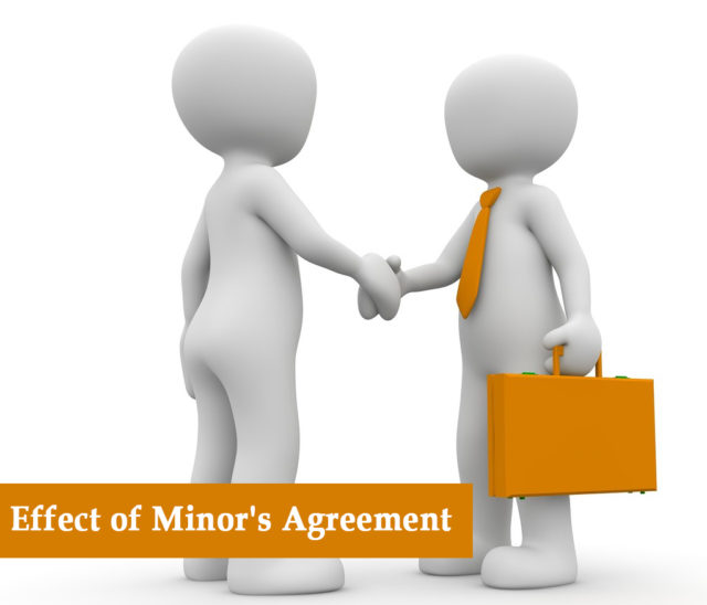 minor's agreement
