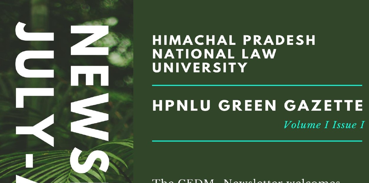 Call for Entries: CEDM-HPNLU Green Gazette