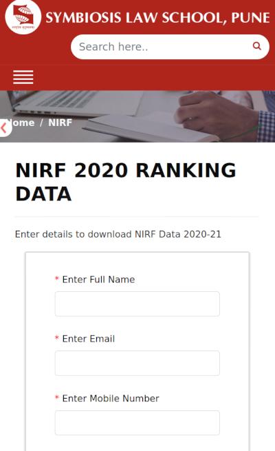 SLS Pune makes it hard to get at its NIRF