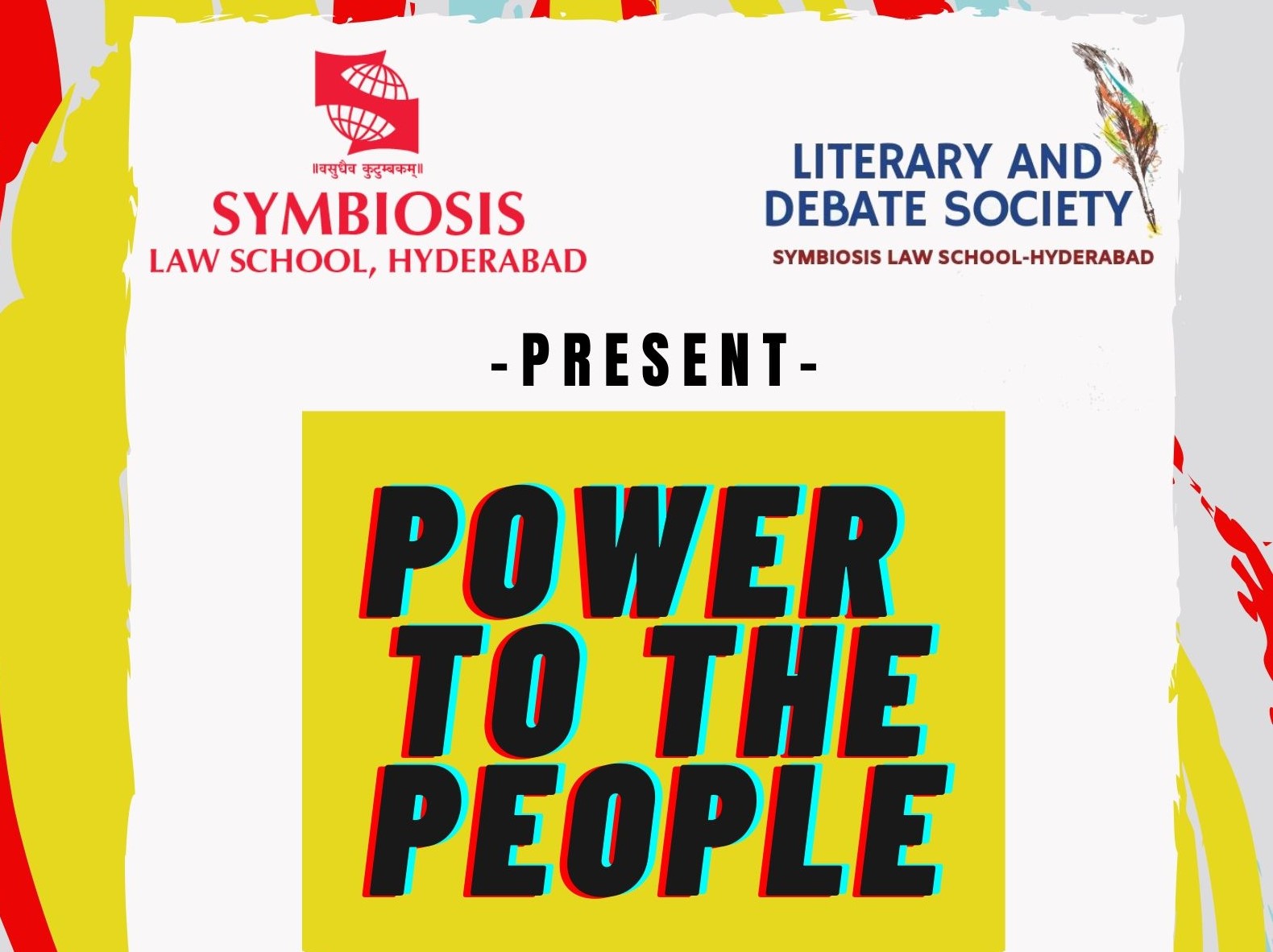 Power To The People-Online Oxford Union Format Debate Competition SLS Hyderabad