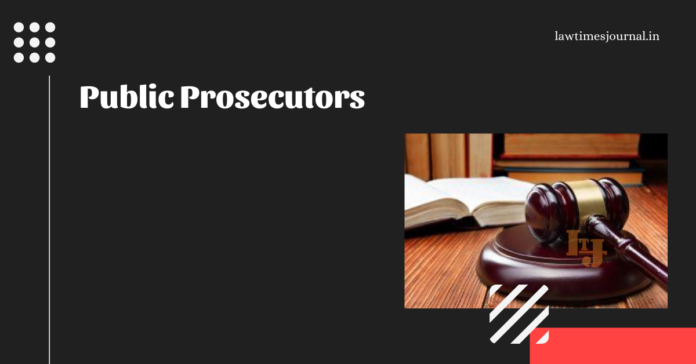 Public Prosecutors Public Prosecutors