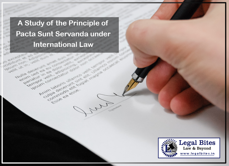 Principle of Pacta Sunt Servanda