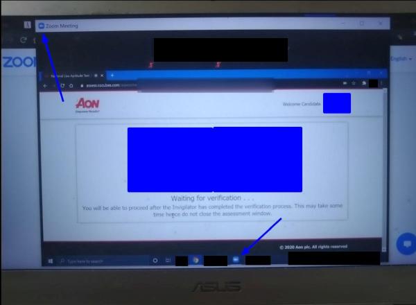 Waiting for NLAT verification, via Zoom