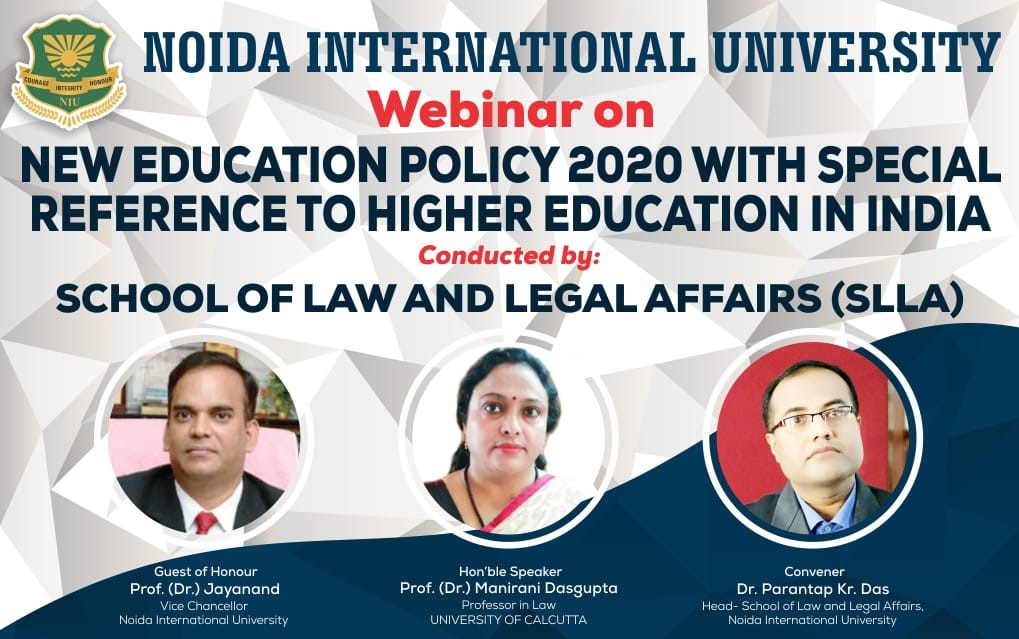 NIU Webinar on New Education Policy 2020