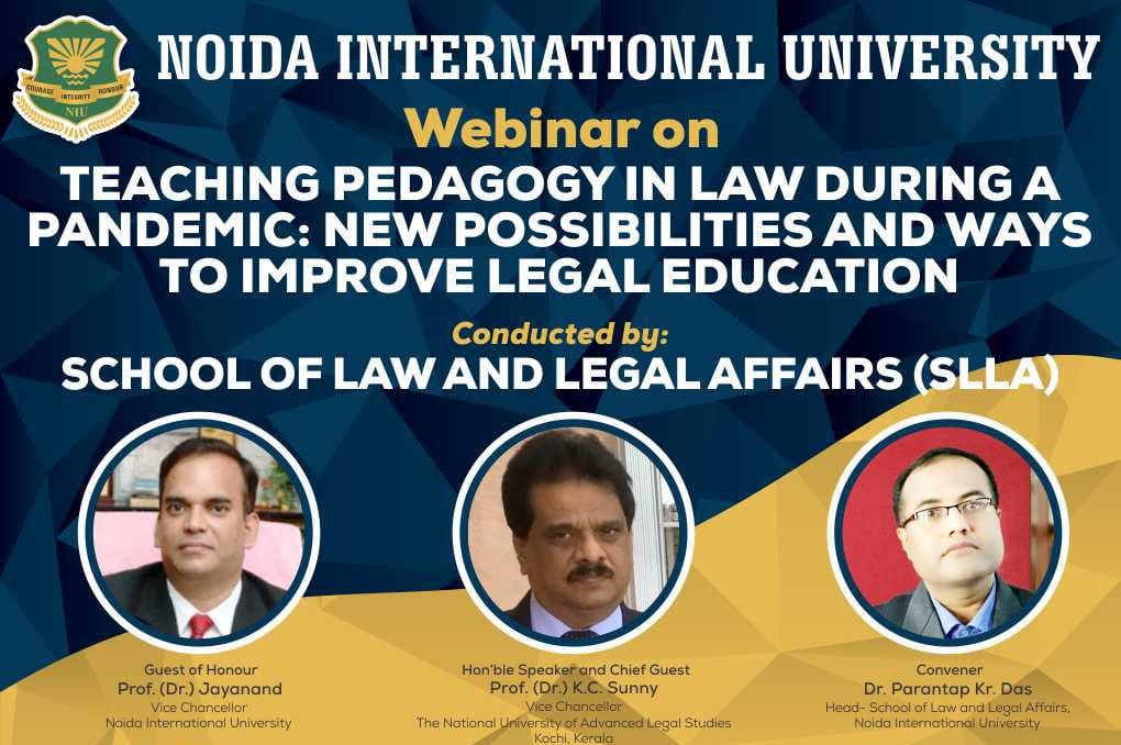 Teaching Pedagogy in Law during a Pandemic New possibilities and ways to improve Legal Education