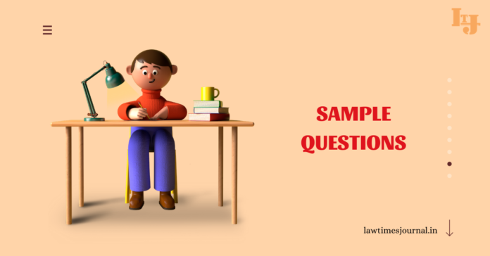 Sample Question for English Sample Question for English