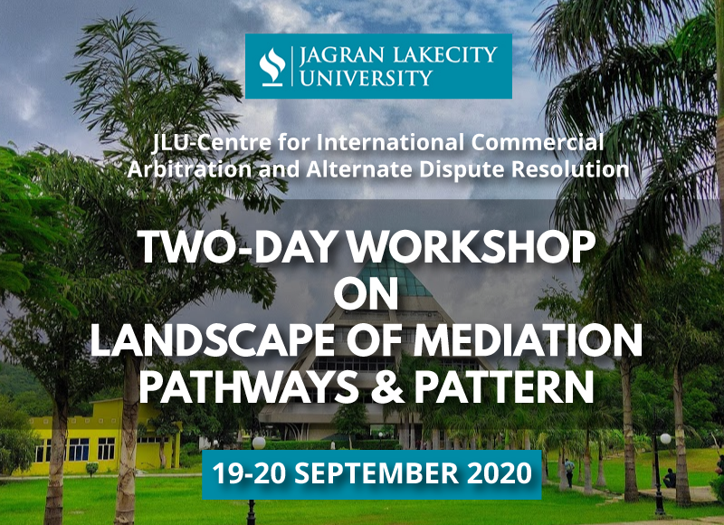 Workshop on Landscape of Mediation Pathways and Pattern