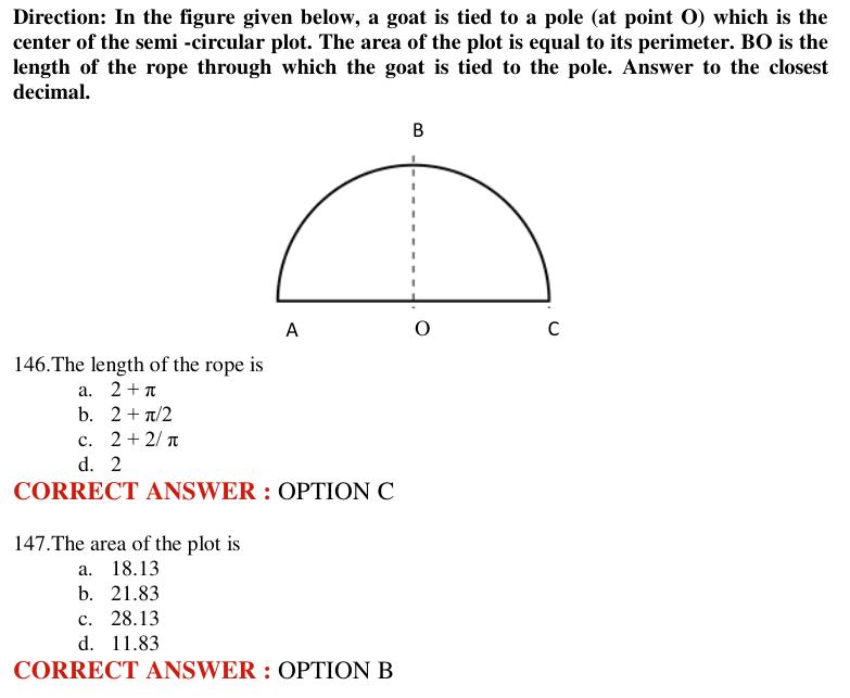 Questions 146, 147 dropped in UG CLAT
