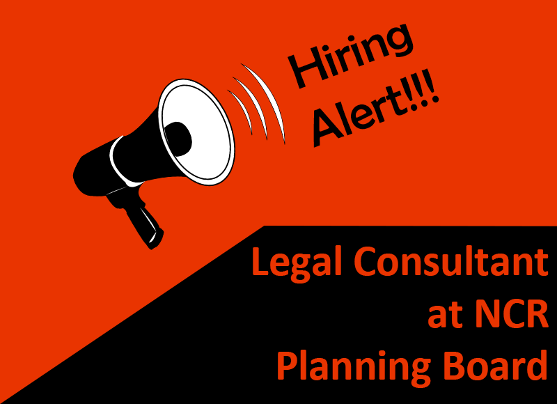 Job: Legal Consultant at NCR Planning Board | Ministry of Housing & Urban Affairs 1 Job: Legal Consultant at NCR Planning Board