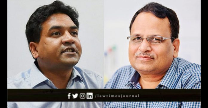 Kapil Mishra tenders unconditional apology to Satyendra Jain Kapil Mishra tenders unconditional apology to Satyendra Jain
