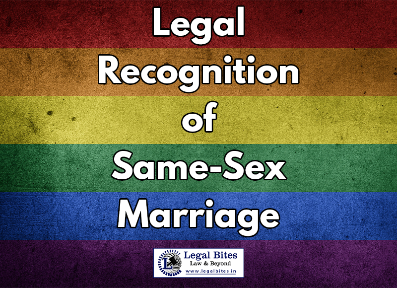Legal Recognition Of Same Sex Marriage Need For A Pragmatic Shift Legal 60