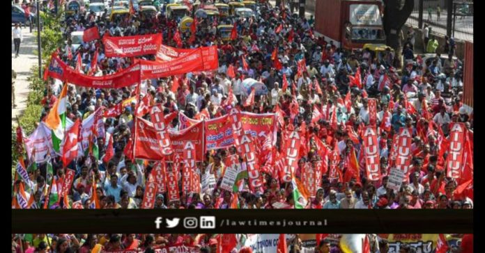 Trade Unions to Strike on November 26TH against Labour Laws Trade Unions to Strike on November 26TH against Labour Laws