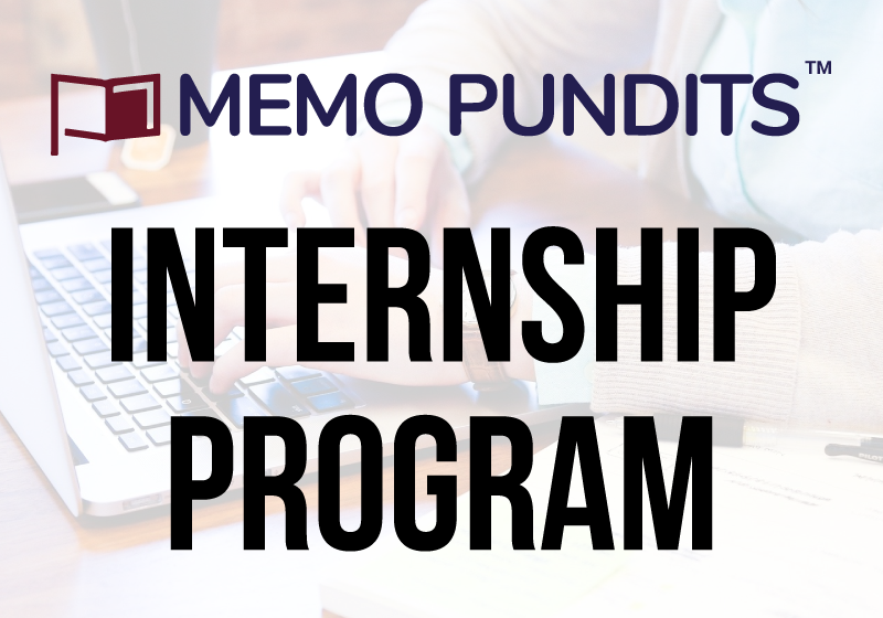 Memo Pundits: Internship Program