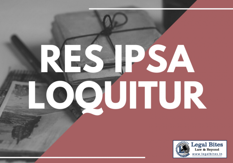 Res ipsa loquitur in tort law legal 60