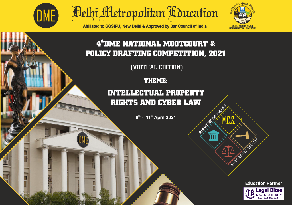 4th DME National Moot Court and Policy Drafting Competition 2021