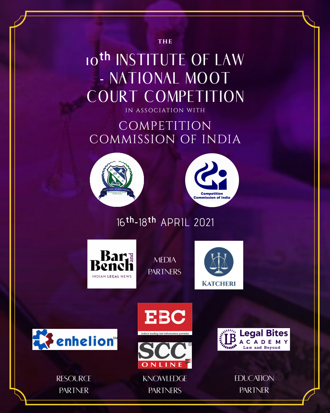 10th Institute of Law, National Moot Court Competition 2021