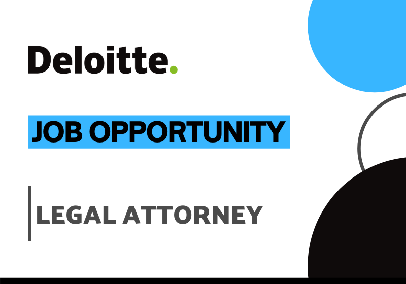 JOB Legal Attorney Deloitte India (Offices of the US)