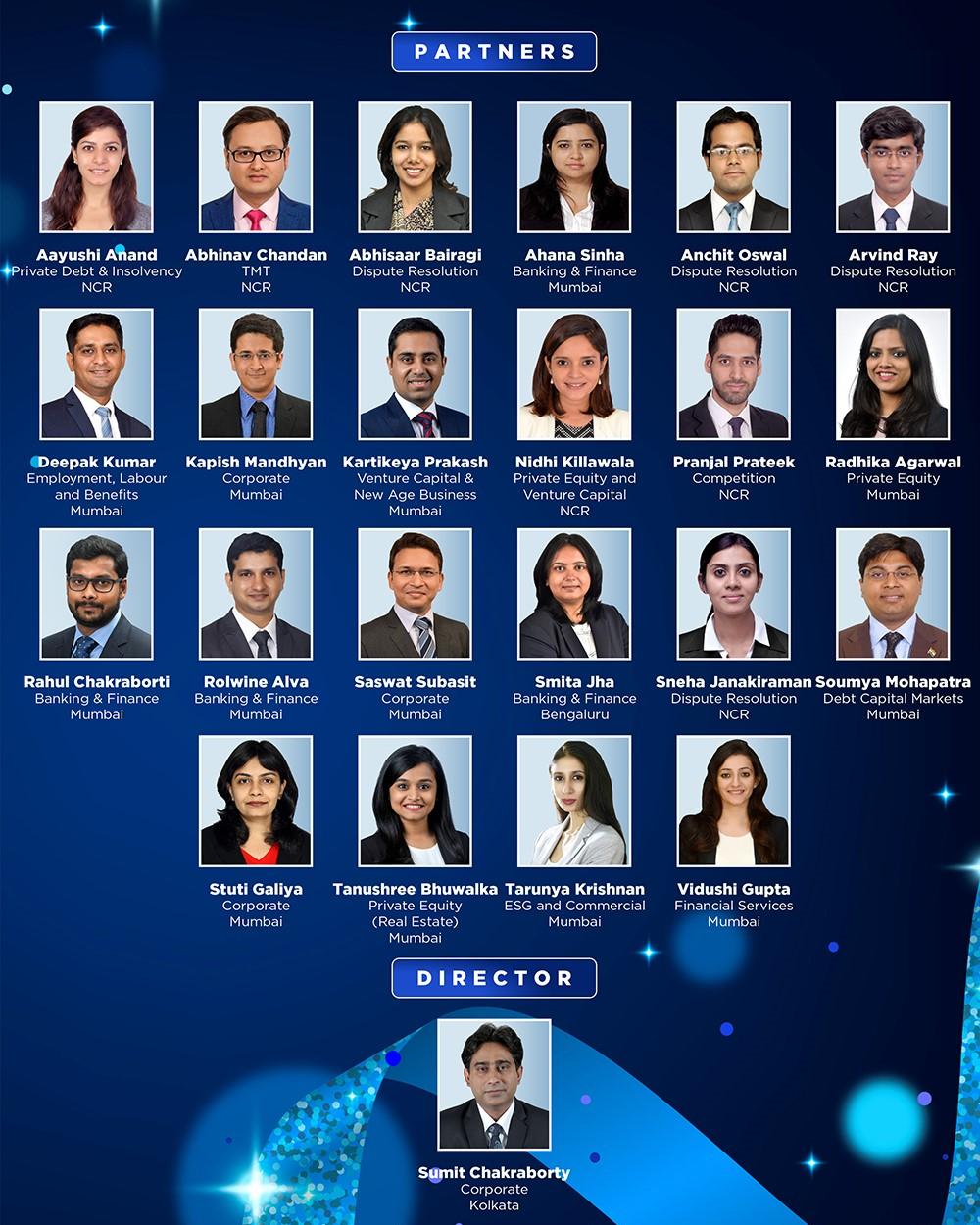 New Khaitan partners and director