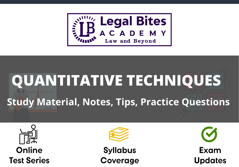 Quantitative Techniques for CLAT