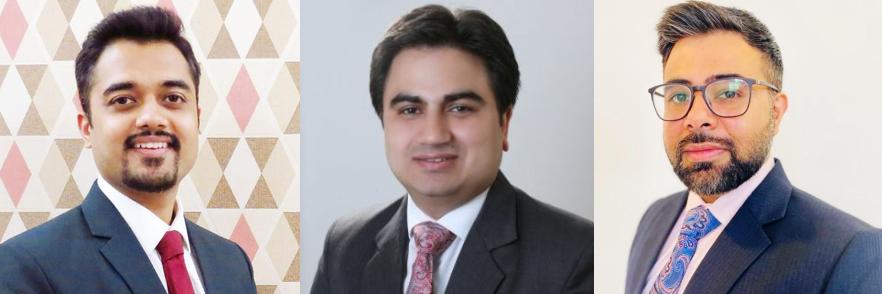 Dubey, Malhi, Chugh (l to r) promoted to SAM partnership