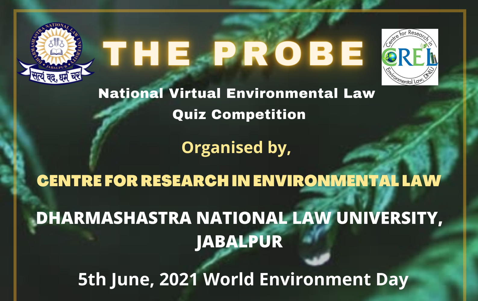 “The Probe” National Virtual Environmental Law Quiz Competition, 2021