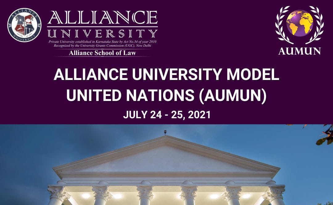 Alliance University Model United Nations 2021