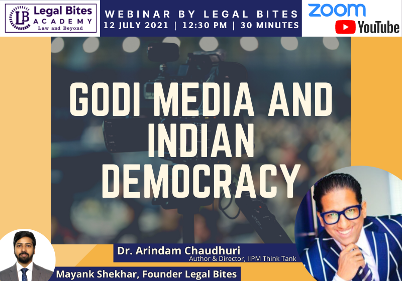 Dr. Arindam Chaudhuri | Godi Media and Indian Democracy