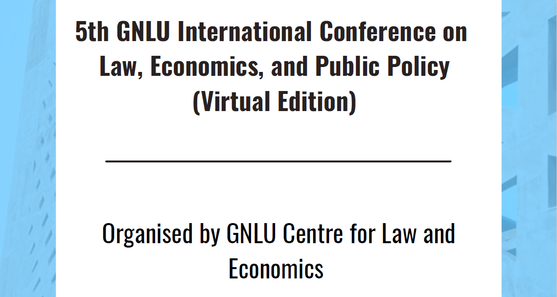 5th GNLU International Conference on Law