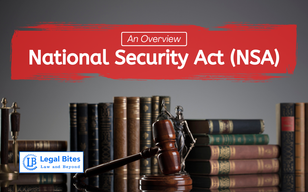 National Security Act (NSA) An Overview Legal 60