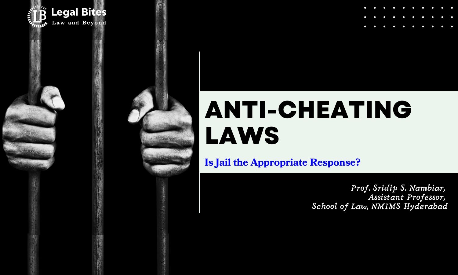 Anti Cheating Laws Is Jail The Appropriate Response Legal 60 9343