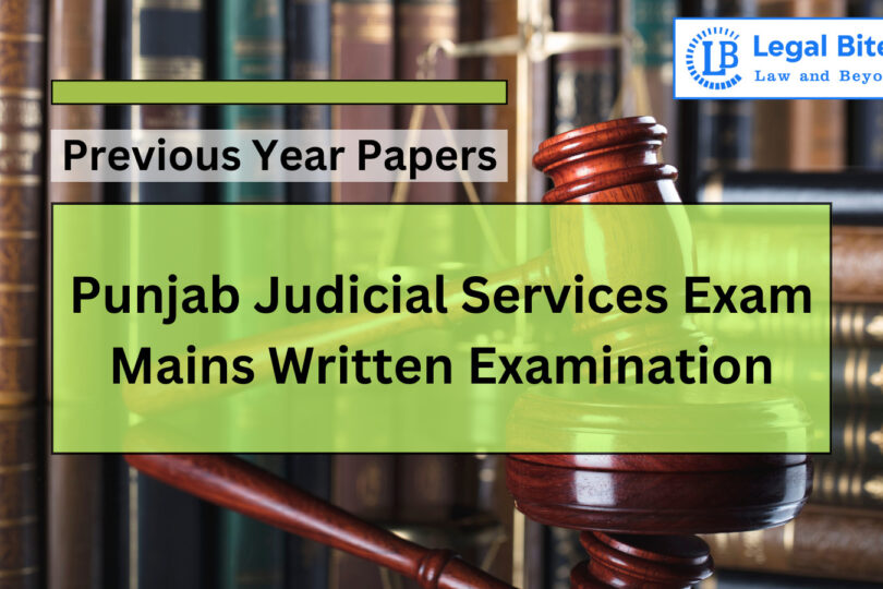 Punjab Judicial Services Exam Mains 2023 Criminal Law 810x540 