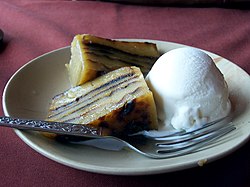 Am image of Bebinca with icecream.
