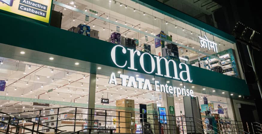 An "Croma" Showroom. 
